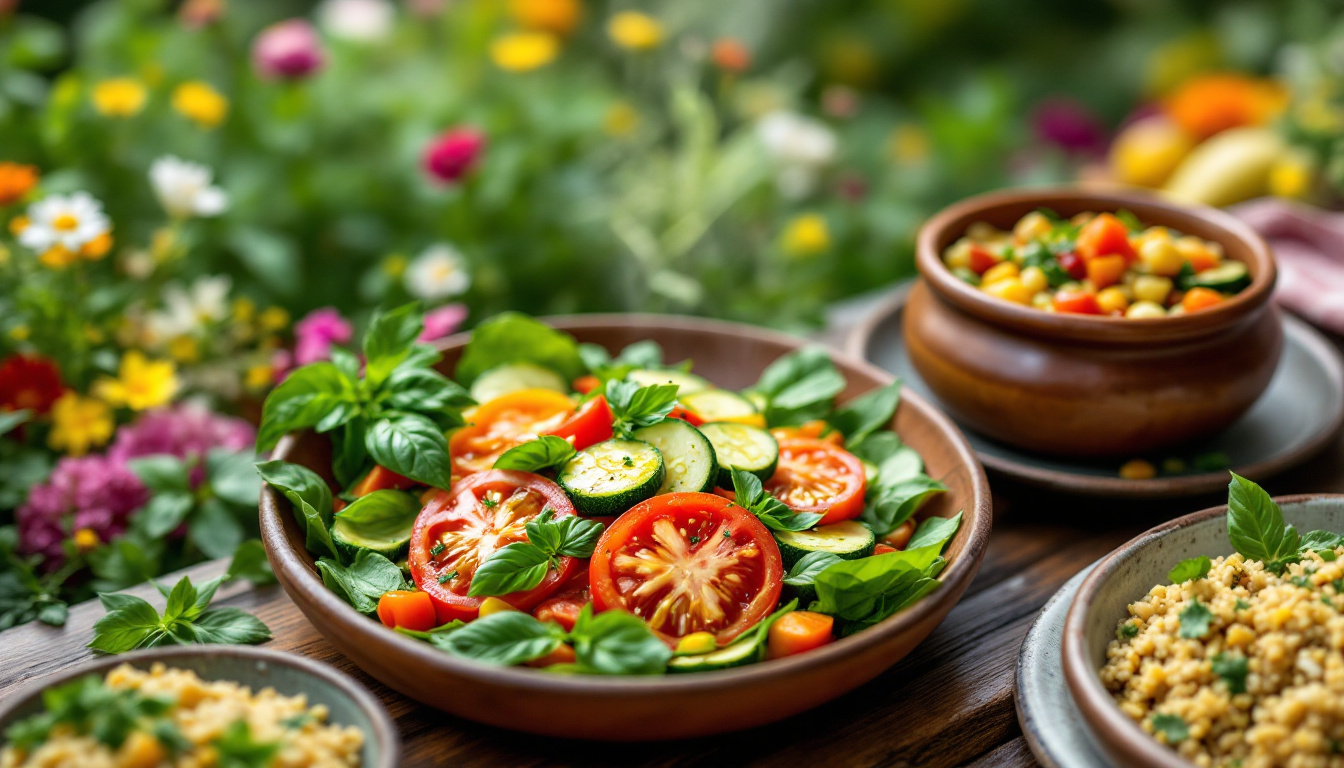 découvrez des idées de plats bio savoureux à cuisiner avec des produits de saison. apprenez à préparer des recettes simples et délicieuses qui mettent en valeur les ingrédients frais et locaux, tout en respectant l'environnement.