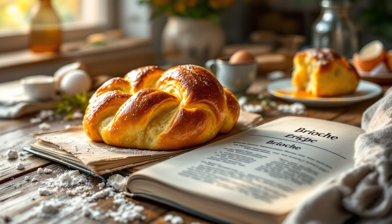 découvrez notre recette de brioche bio moelleuse et gourmande, idéale pour vos petits-déjeuners ou goûters. cette délicieuse brioche, réalisée avec des ingrédients naturels, ravira vos papilles tout en apportant douceur et réconfort à vos moments en famille.