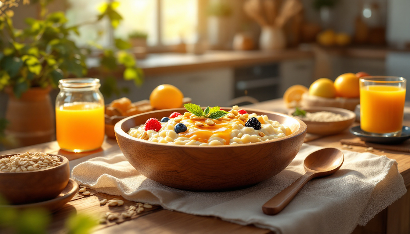 découvrez notre délicieuse recette de talbina bio au miel, un petit-déjeuner énergétique et sain qui ravira vos papilles. facile à préparer, elle comblera vos besoins nutritionnels tout en vous apportant douceur et vitalité pour bien commencer la journée.