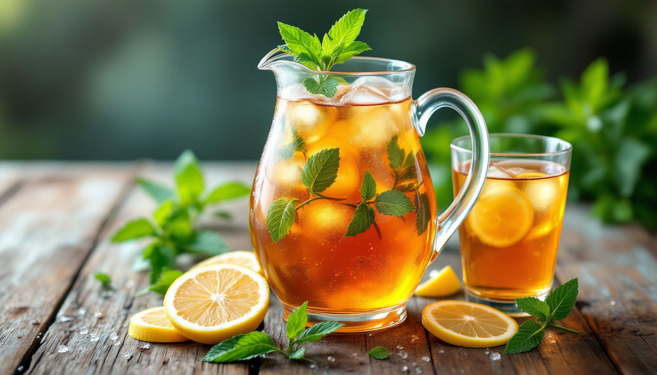 découvrez notre délicieuse recette de thé glacé bio sans sucre ajouté, parfaite pour se désaltérer tout en préservant votre santé. rafraîchissant et naturel, ce breuvage saura ravir vos papilles avec ses saveurs authentiques!