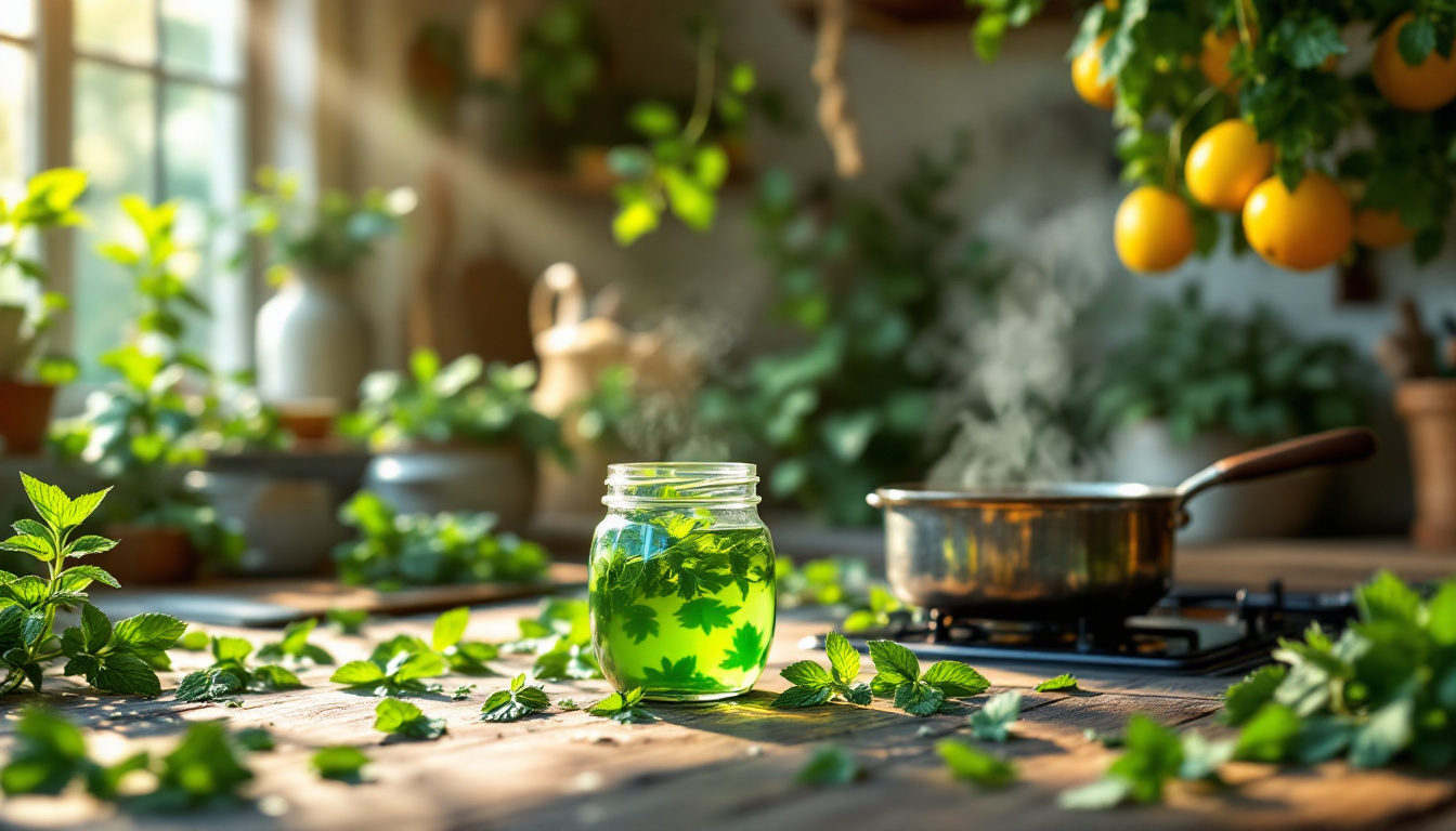 découvrez comment préparer facilement un sirop de menthe bio maison avec notre guide étape par étape. profitez d'une boisson rafraîchissante et naturelle, parfaite pour vos cocktails ou vos desserts !