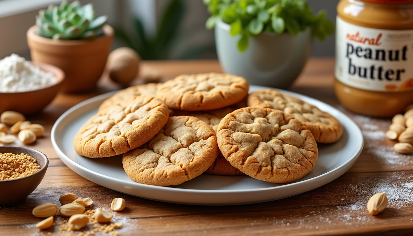 découvrez notre recette irrésistible de cookies vegan au beurre de cacahuète ! savoureux, faciles à réaliser et parfaits pour satisfaire vos envies gourmandes tout en restant dans une alimentation végétale. un délice à partager sans culpabilité !