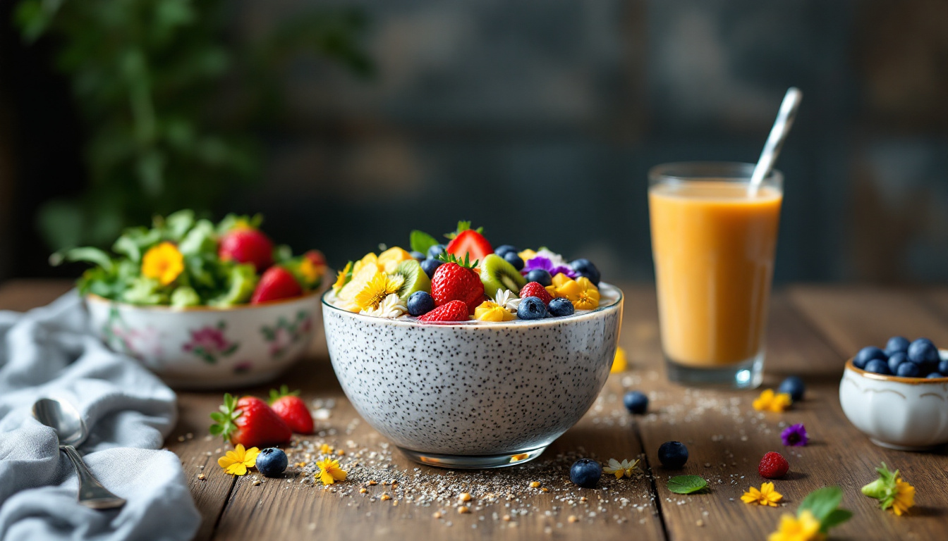 découvrez des idées de recettes saines et gourmandes à base de graines de chia bio. apprenez à intégrer cet super-aliment dans vos plats pour une alimentation équilibrée et savoureuse.