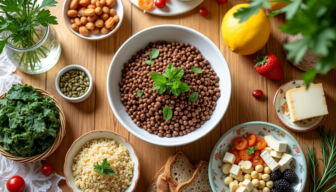 découvrez notre liste complète d'aliments riches en fer spécialement sélectionnés pour les vegans. apprenez à enrichir votre alimentation avec des sources de fer végétales pour une santé optimale!