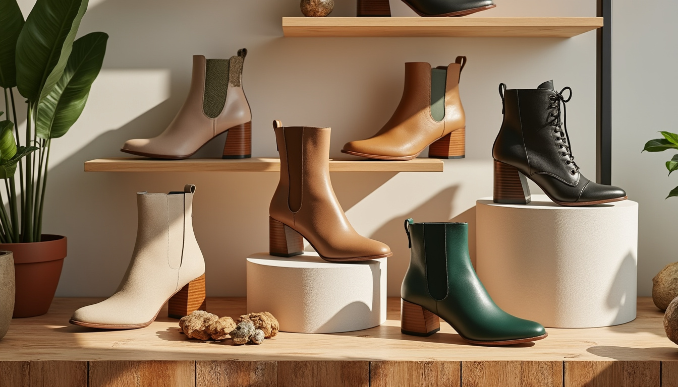 découvrez notre sélection de bottines vegan pour femme alliant chic et éthique. adoptez un style tendance tout en respectant l'environnement avec des modèles confortables et responsables. faites un choix écoresponsable sans compromis sur la mode !