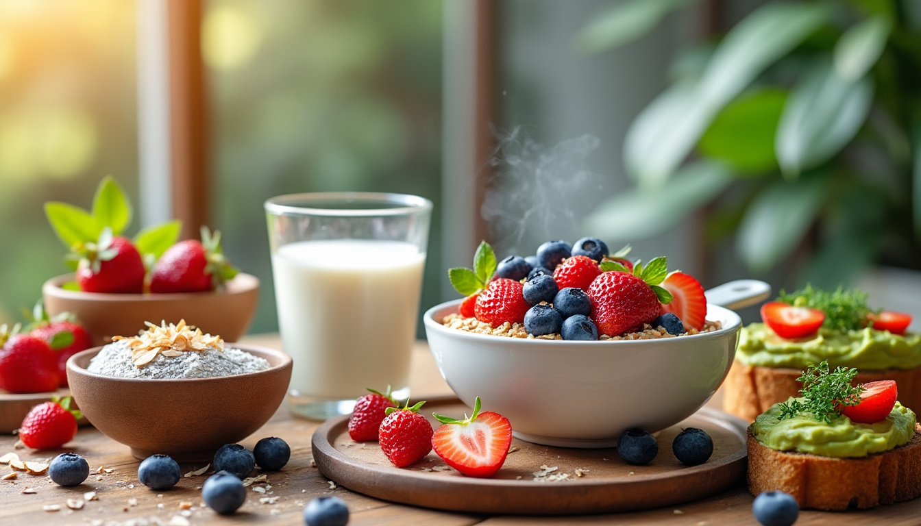 découvrez comment préparer un délicieux petit déjeuner protéiné vegan avec les ingrédients essentiels. boostez votre énergie dès le matin tout en suivant un mode de vie sain et respectueux des animaux.