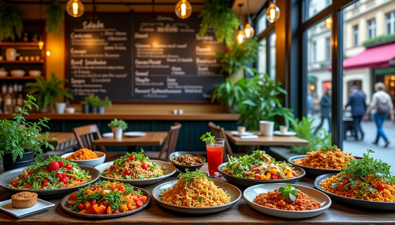 découvrez notre sélection des meilleurs restaurants vegan à strasbourg. savourez des plats innovants et délicieux, tout en explorant les options végétaliennes de la ville. votre guide pour une expérience culinaire durable et savoureuse vous attend !