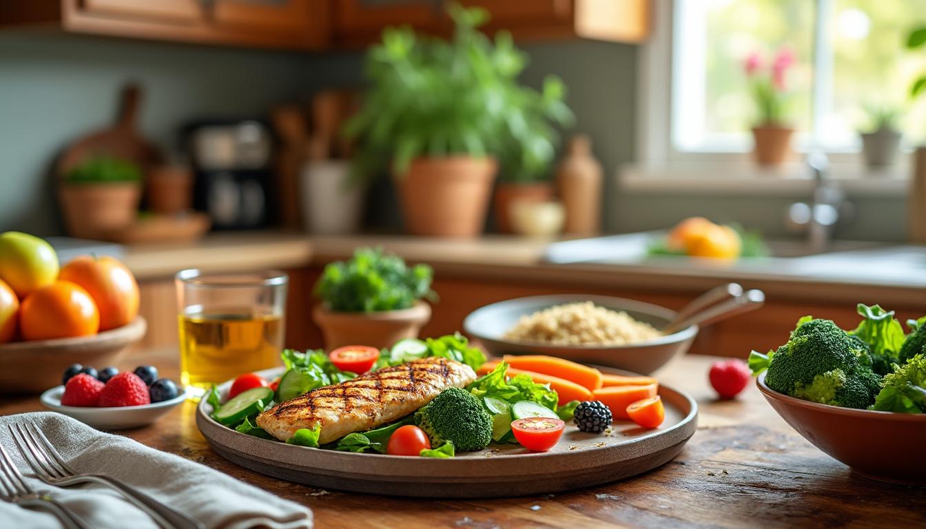 découvrez des conseils pratiques pour composer un repas complet, équilibré et savoureux sans suivre de régime strict. apprenez à associer les bons aliments pour une alimentation saine et variée au quotidien.