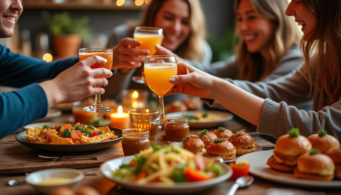 découvrez des recettes express parfaites pour des soirées entre amis improvisées : idées simples, savoureuses et rapides à préparer pour régaler vos invités en un rien de temps !