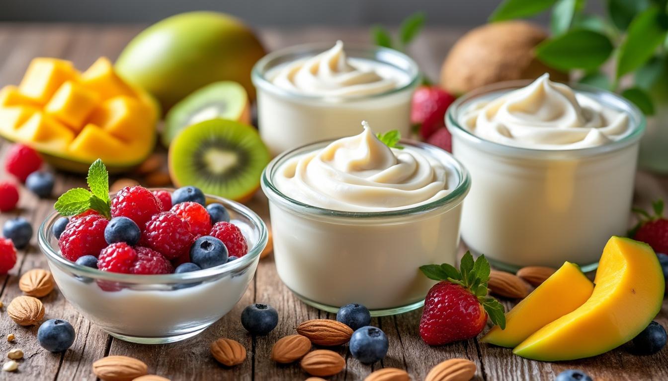 découvrez nos recettes faciles et gourmandes de crèmes onctueuses sans produits laitiers, idéales pour une cuisine saine et savoureuse.