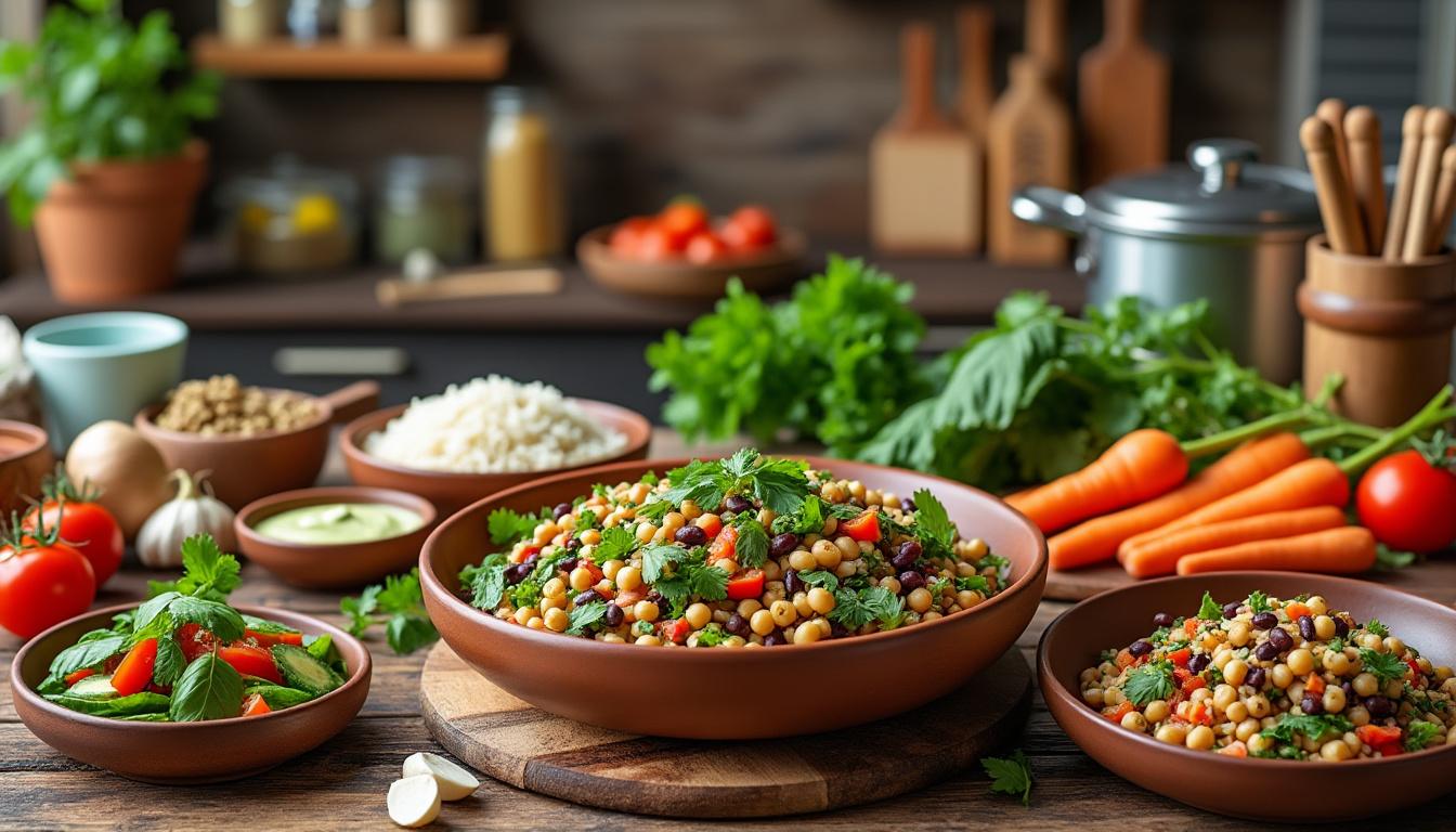 découvrez comment préparer un repas complet, sain et savoureux avec des légumineuses grâce à nos astuces et recettes faciles à suivre.