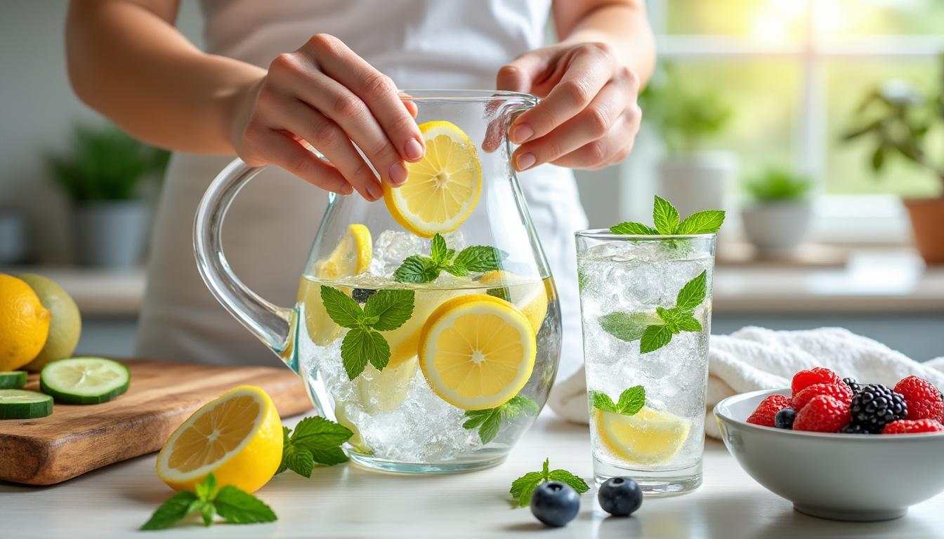 découvrez comment préparer facilement une boisson rafraîchissante sans utiliser de sirop, idéale pour se désaltérer naturellement et profiter d'une recette saine et simple.