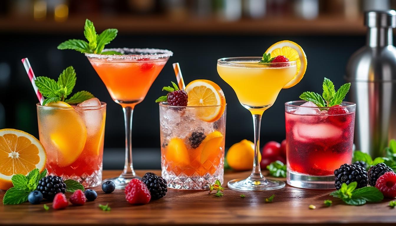 découvrez des recettes de cocktails sans alcool savoureux, inspirés des classiques, pour des moments frais et festifs sans alcool.